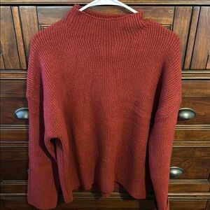 Abercrombie Cozy Red Women's Sweater